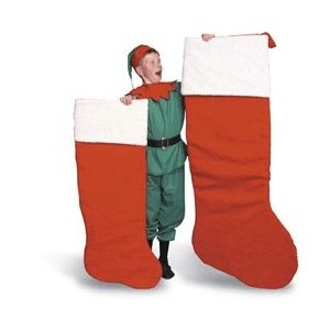 unique christmas stockings - giant stocking
